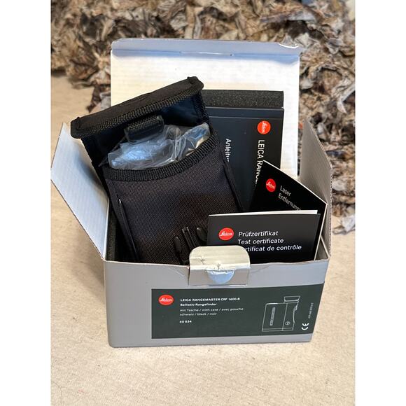 Leica range master CRF 1600 – B ballistic rangefinder with Kase black 40 534 - Picture 4 of 8